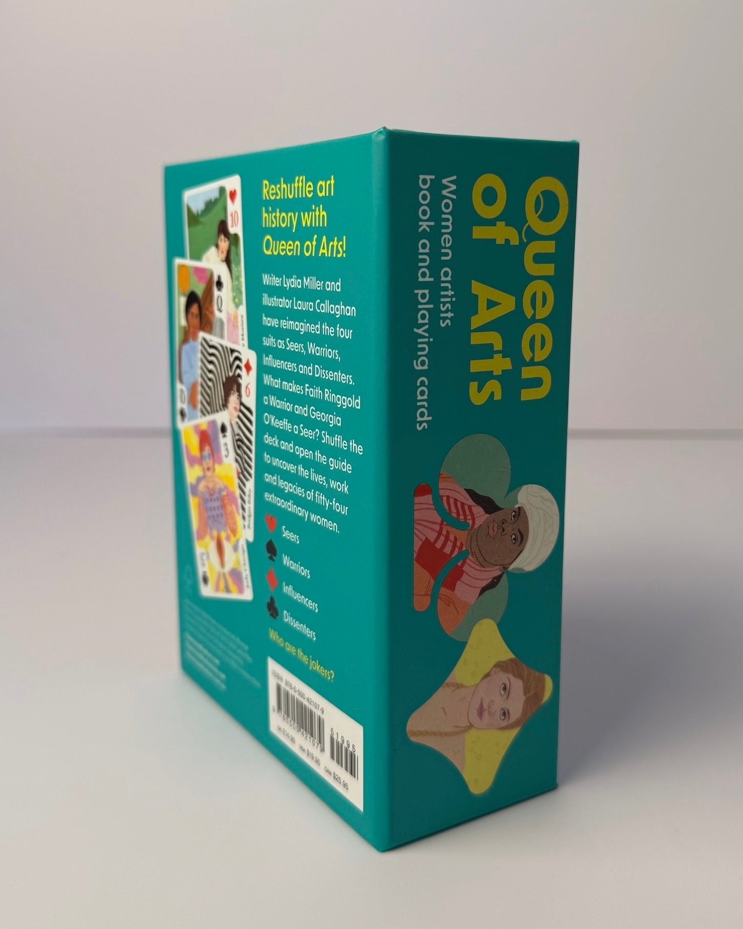 Baralho Queen of Arts -  Livro de Cartas Rainhas das Artes - Modern Mood