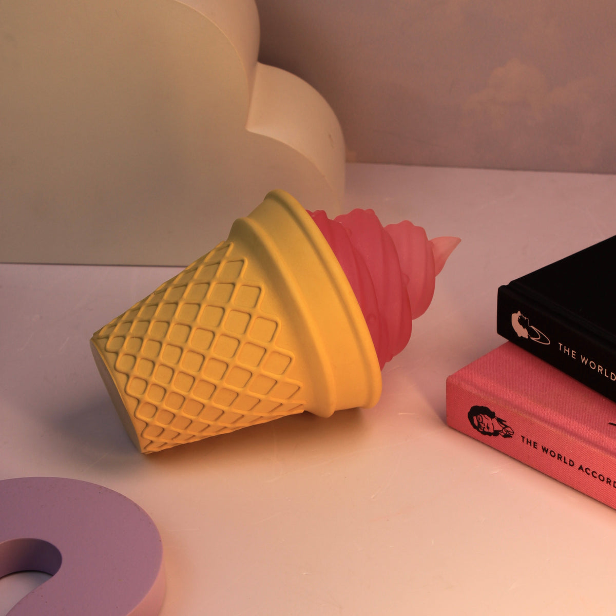 Sorvete decorativo ICE CREAM em resina — imagem 2