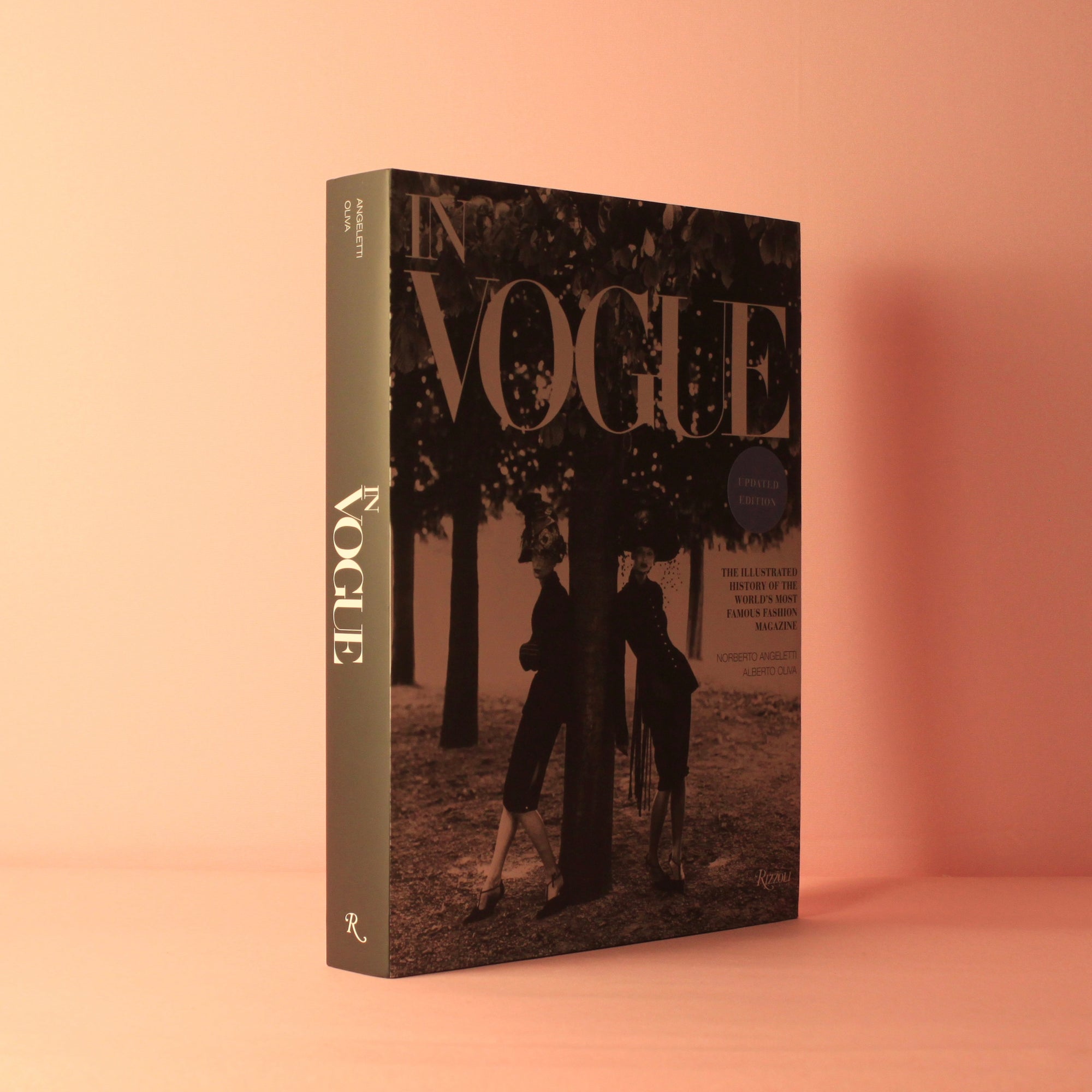 Livro In Vogue Rizzoli coffee table book de moda e fotografia editorial