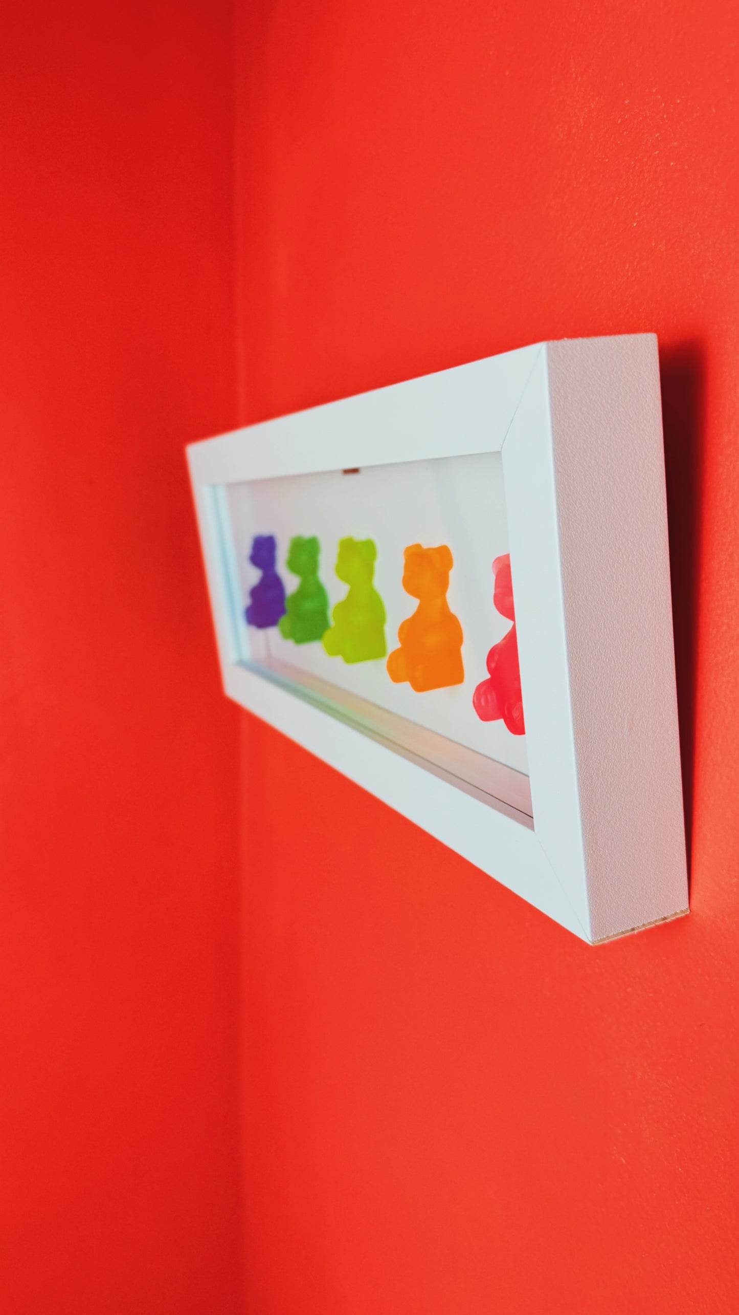 Gummy Gallery - Quadro de Ursos com Moldura