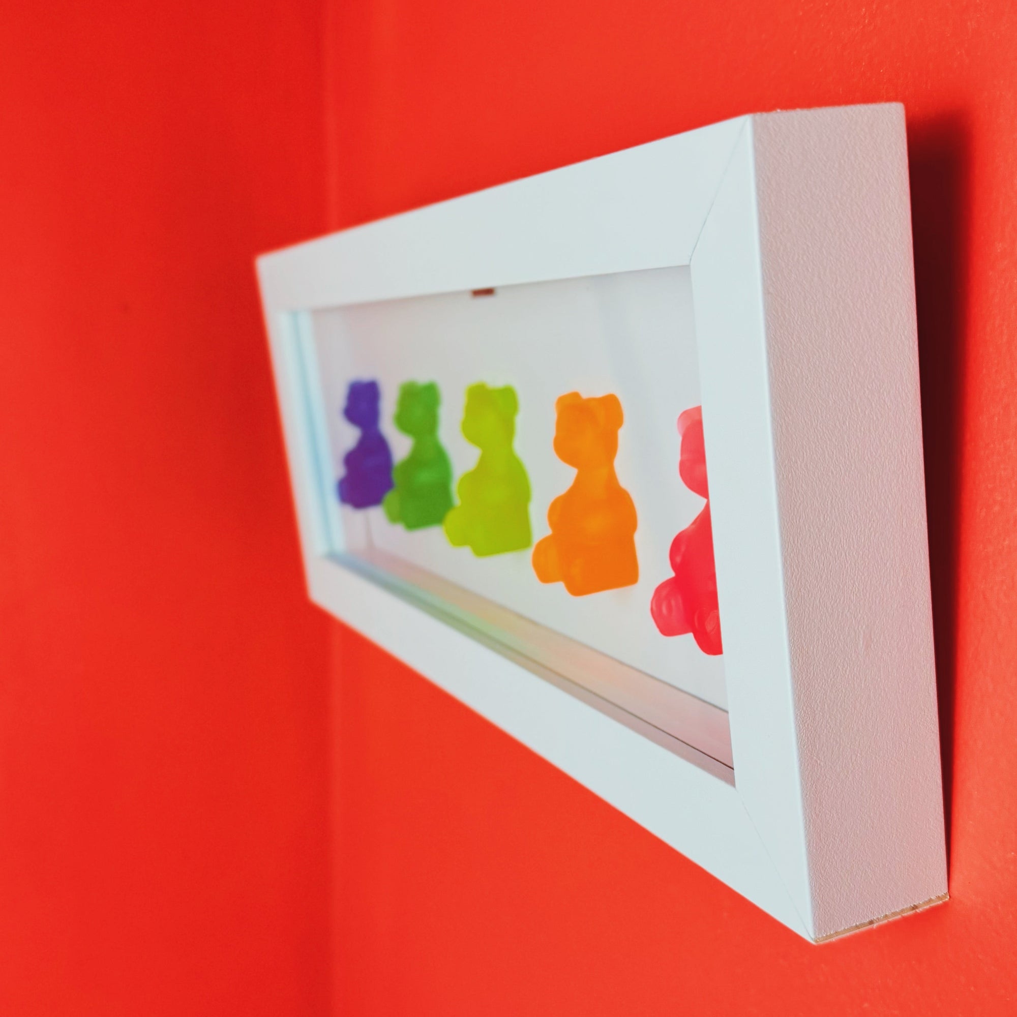 Gummy Gallery - Quadro de Ursos com Moldura - Modern Mood