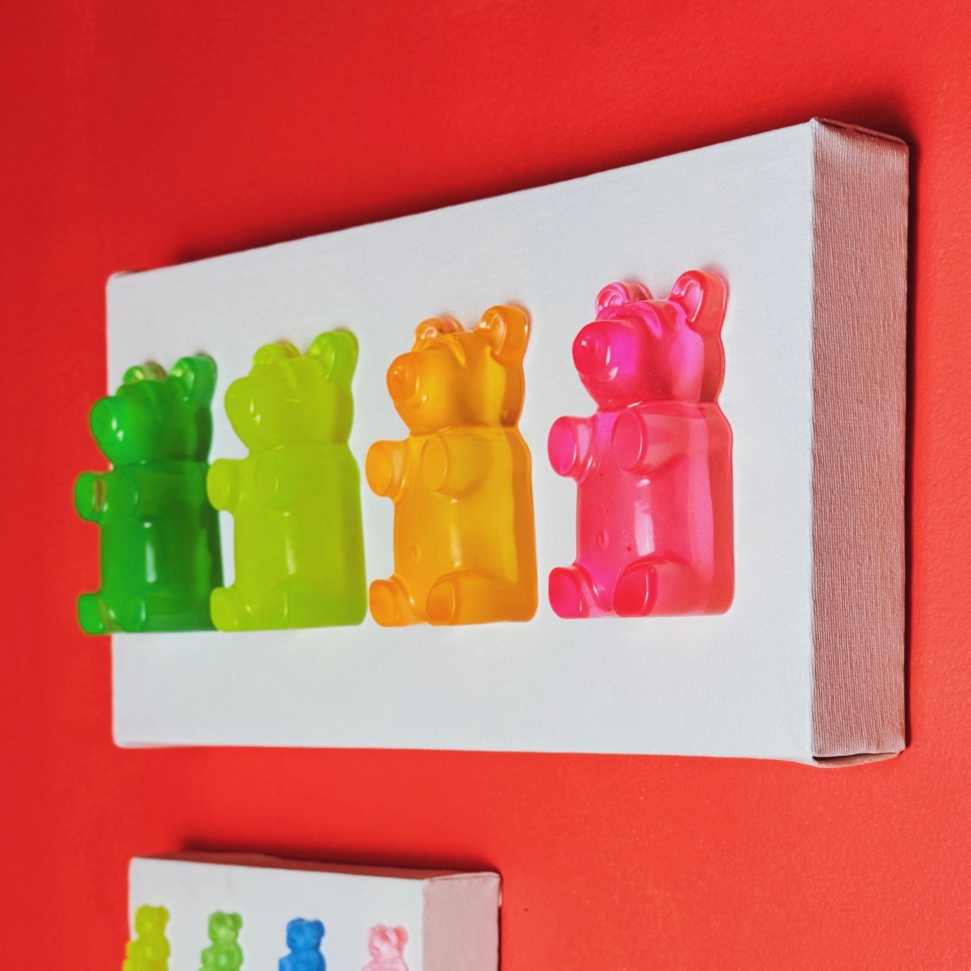 Tela Gummy Bear - Quadro de ursos - Modern Mood