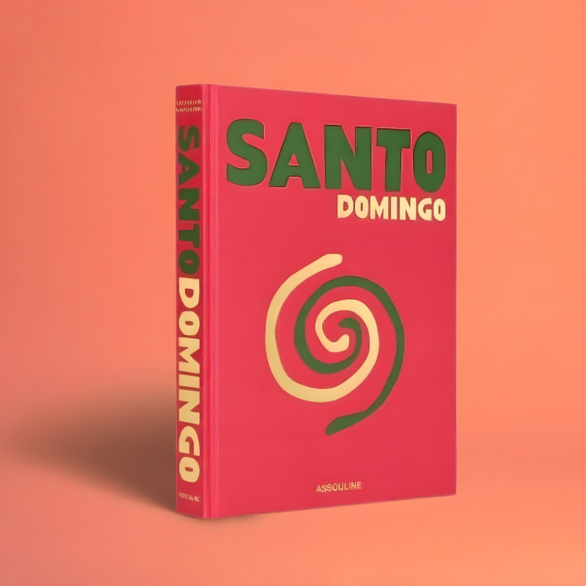 Livro Santo Domingo Assouline capa dura, coffee table book de luxo, edição importada, 288 páginas