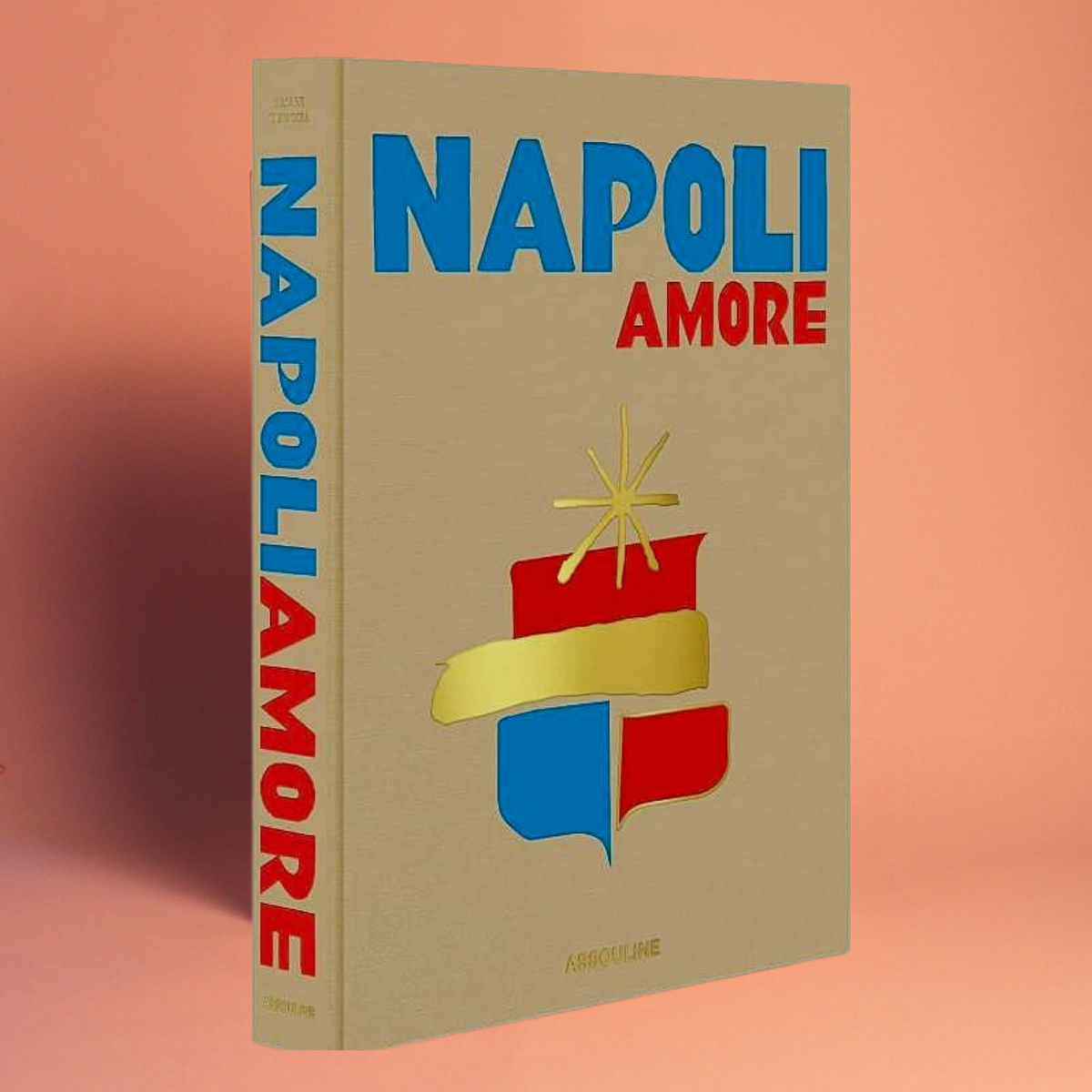 Livro Napoli Amore Assouline coffee table book de luxo sobre Nápoles