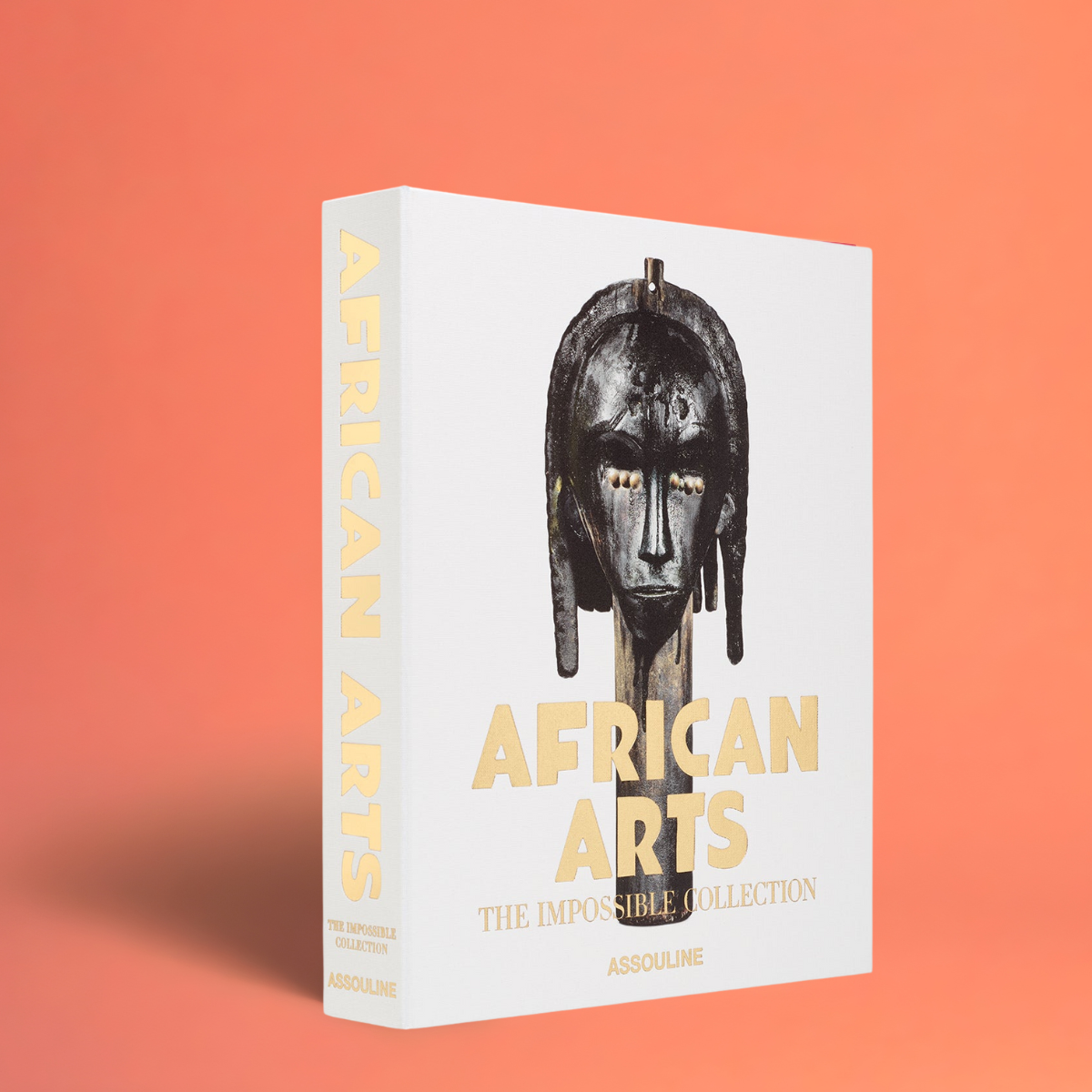 Livro African Arts: The Impossible Collection, Assouline, edição de luxo Ultimate Collection com luvas e tote bag