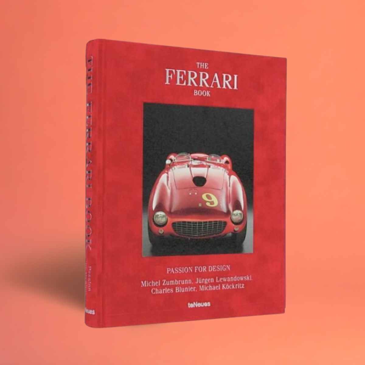 Livro The Ferrari Book teNeues capa dura 413 páginas coffee table book de luxo na Modern Mood