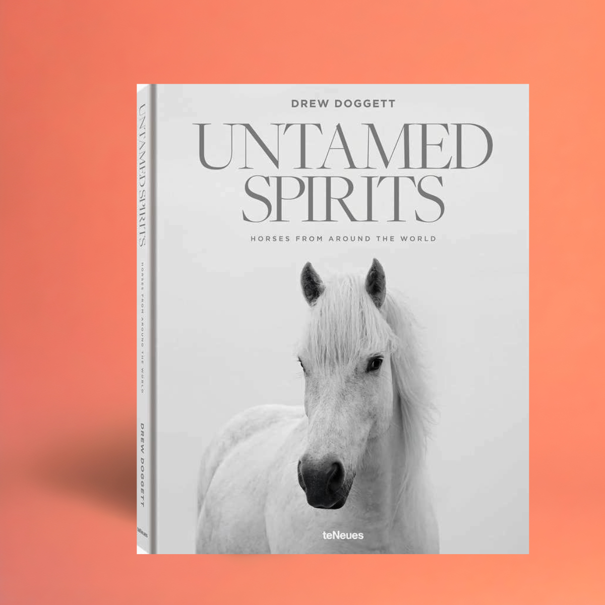 Livro de luxo Untamed Spirits: Horses From Around the World (Teneues), capa dura, coffee table book