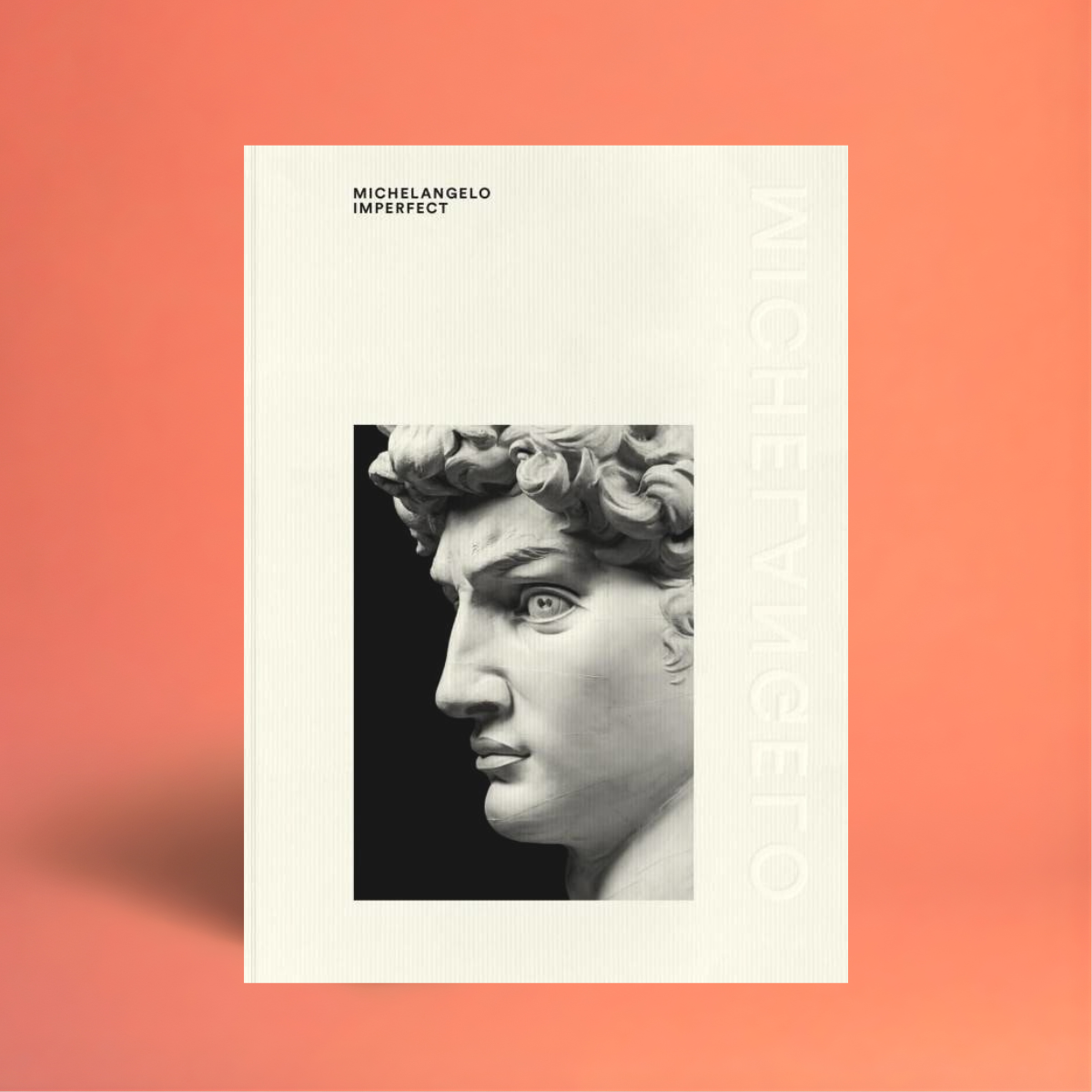 Livro Michelangelo Imperfect em capa dura, 396 páginas ilustradas, edição Hachette à venda na Modern Mood