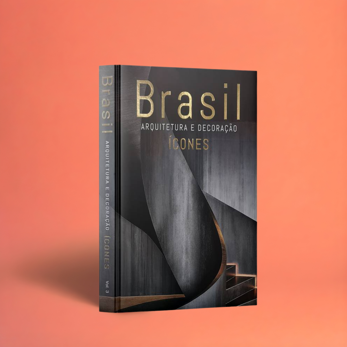Livro Brasil Arquitetura e Decoração Ícones 3 da Queen Books em capa dura na Modern Mood