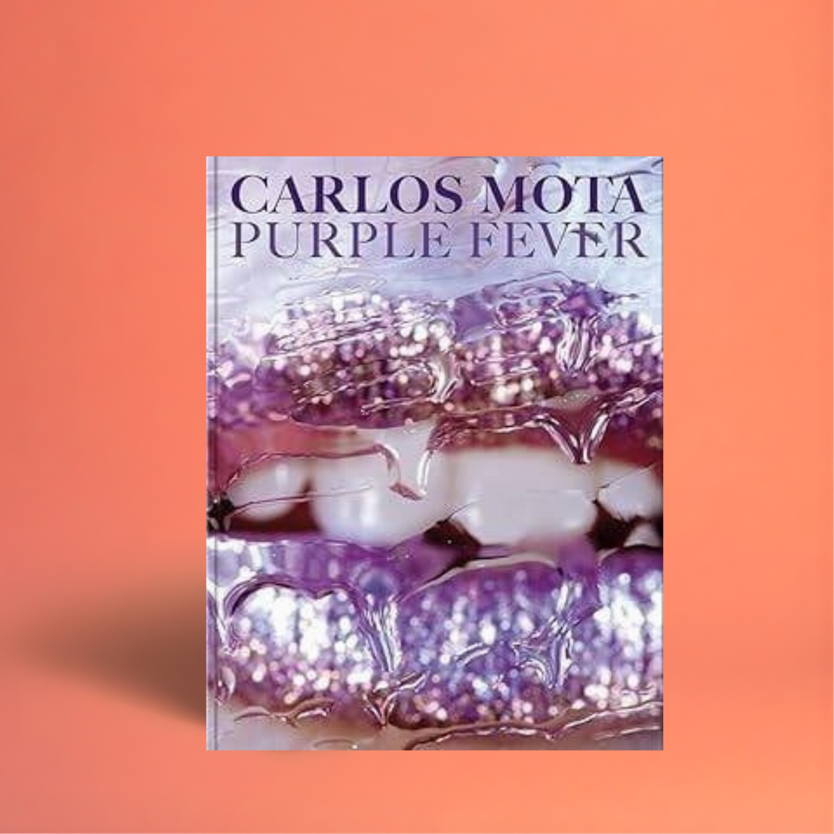 Livro Carlos Mota: Purple Fever (Vendome Press), capa dura, coffee table book de decoração em roxo