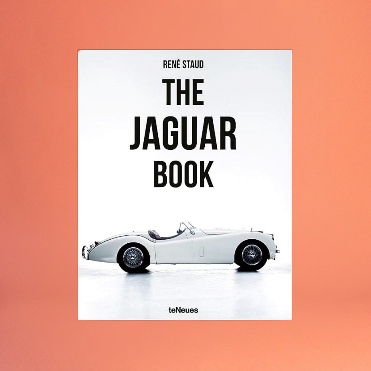 Livro The Jaguar Book teNeues em capa dura, coffee table book de luxo sobre carros Jaguar - Modern Mood