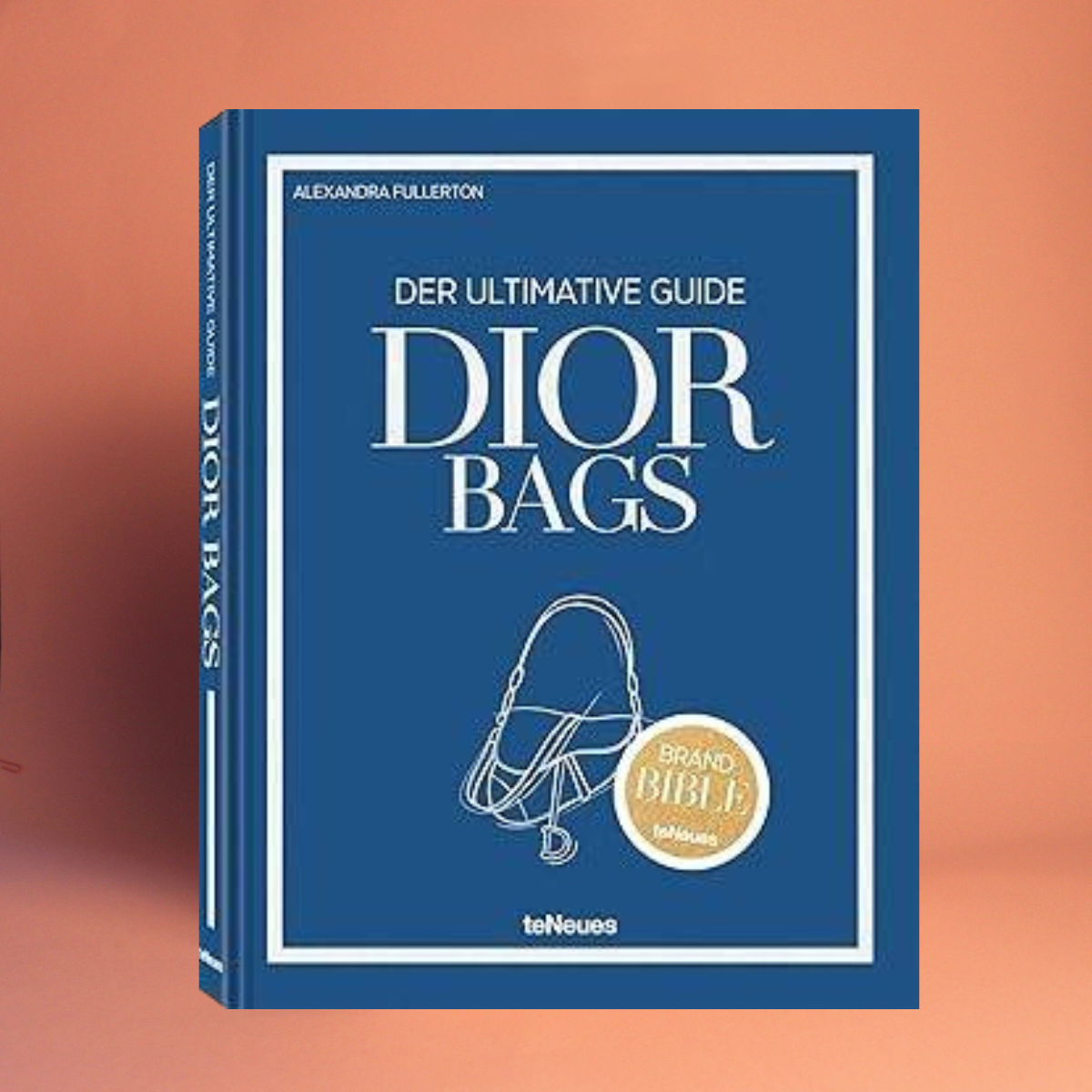 Livro The Ultimate Guide To Dior Bags da Teneues em capa dura para decoração e coleção