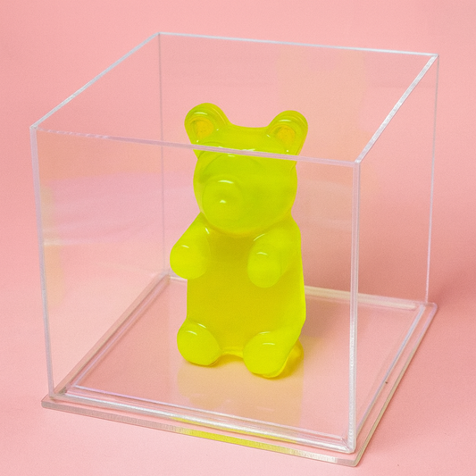 Candy Cube  - Urso na Caixa de Acrílico