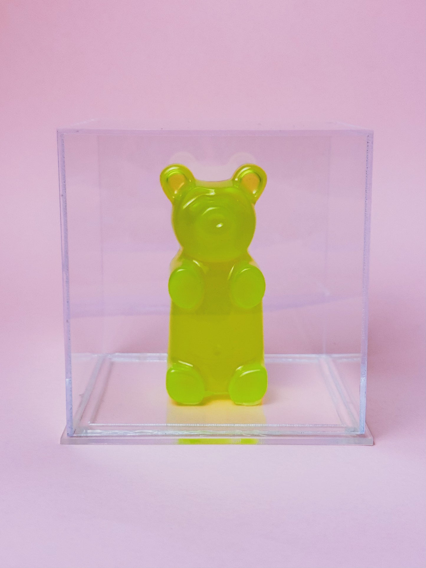 Candy Cube  - Urso na Caixa de Acrílico