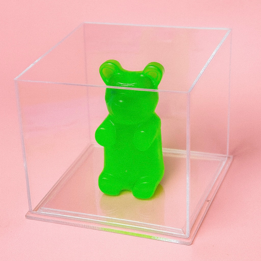 Candy Cube  - Urso na Caixa de Acrílico