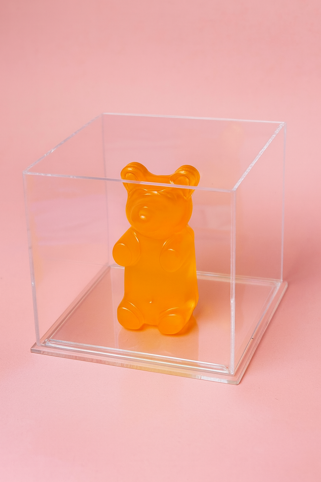 Candy Cube  - Urso na Caixa de Acrílico