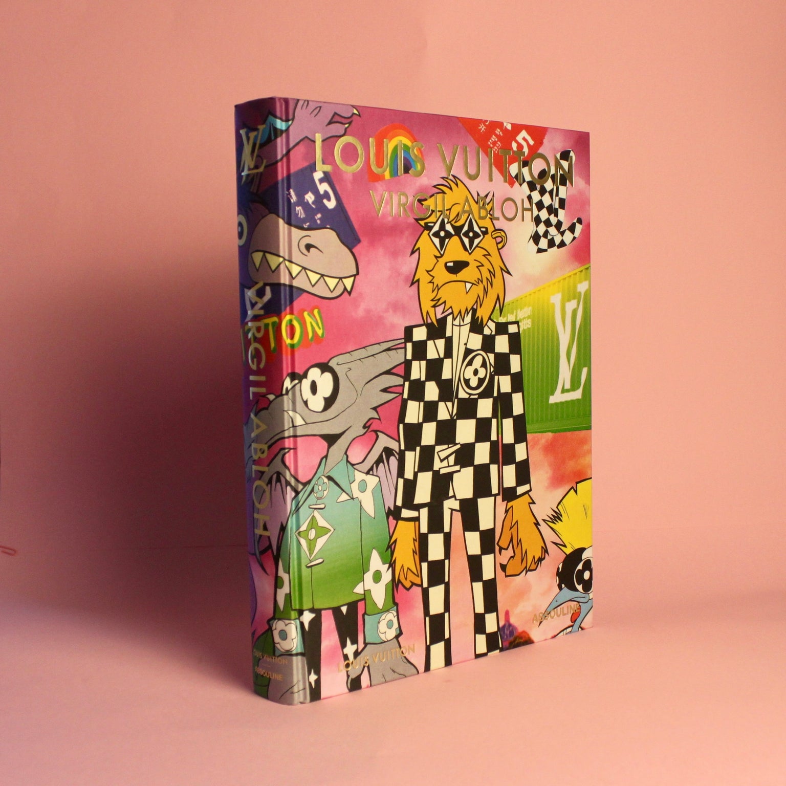 Livro Assouline Louis Vuitton Virgil Abloh capa dura de luxo para decoração e coleção - Modern Mood