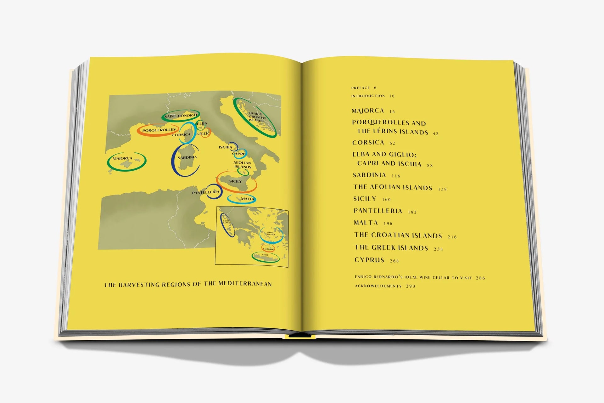 Livro Wine & Travel Mediterranean Islands Assouline