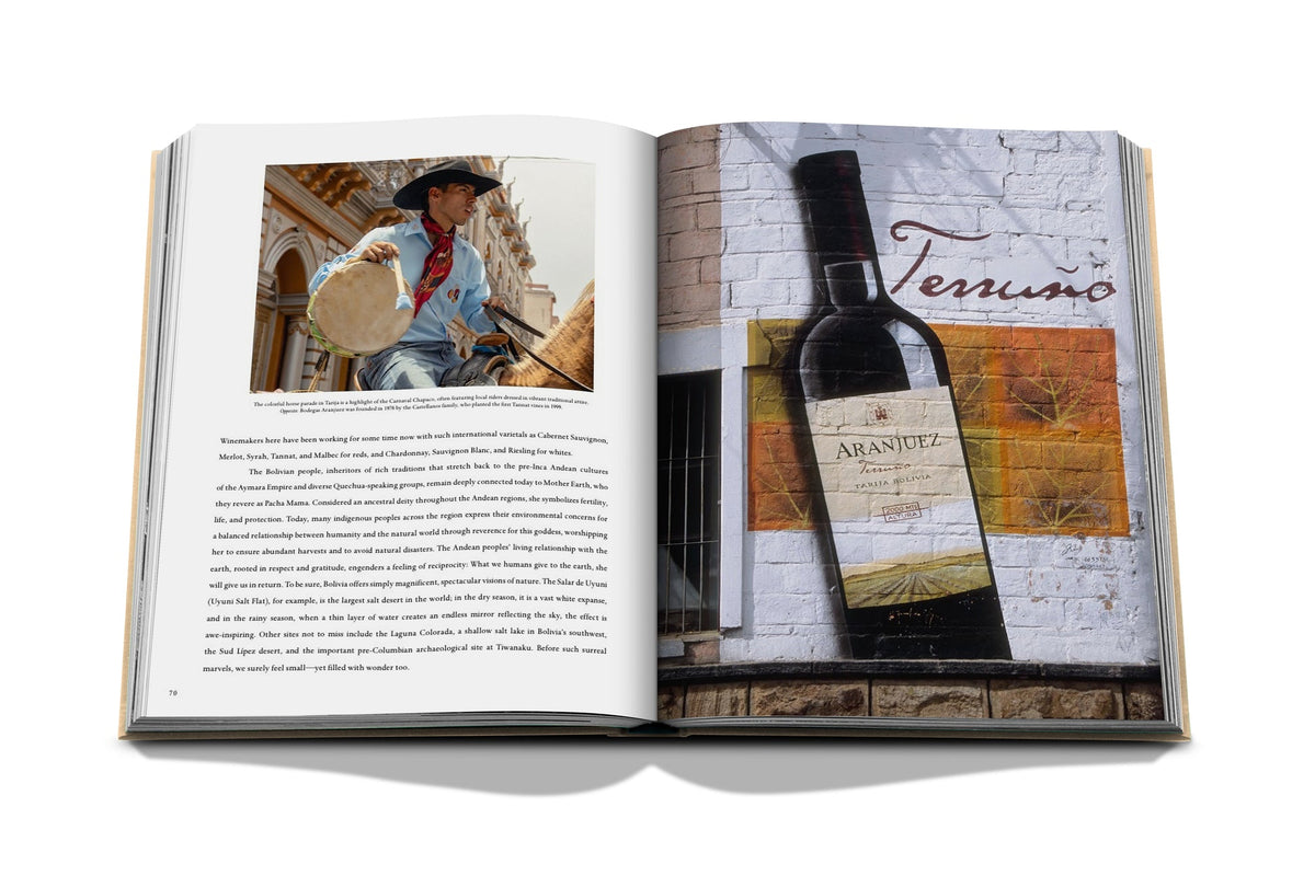 Livro Wine & Travel Latin America Assouline