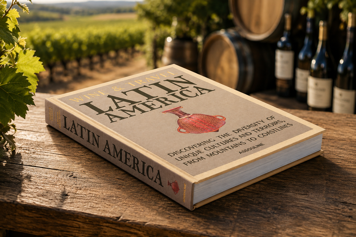Livro Wine & Travel Latin America Assouline