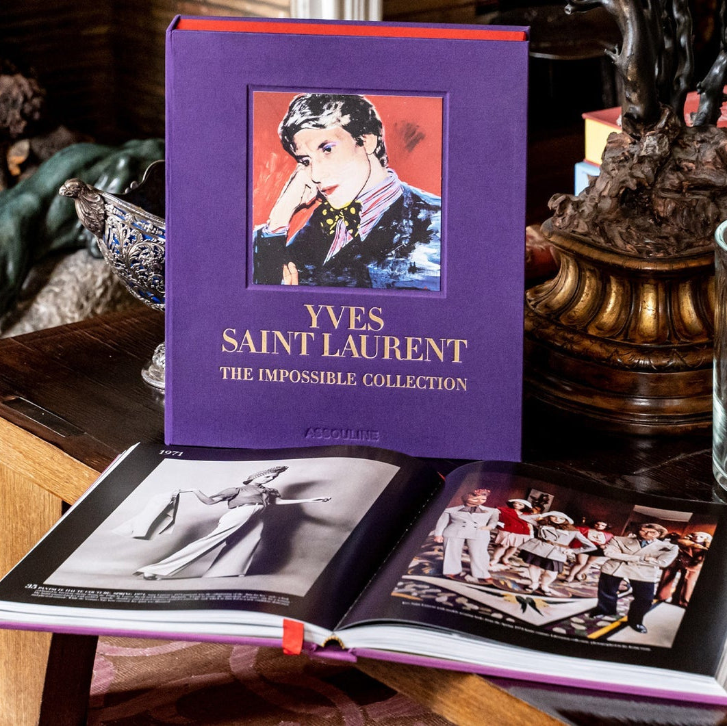 Livro Yves Saint-Laurent: The Impossible Collection Assouline