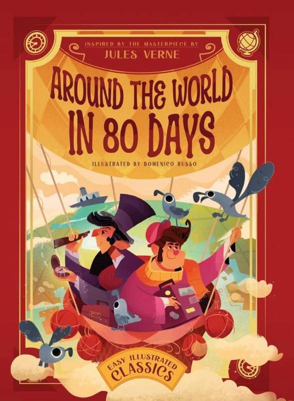 Livro Around The World In 80 Days White Star - imagem 1