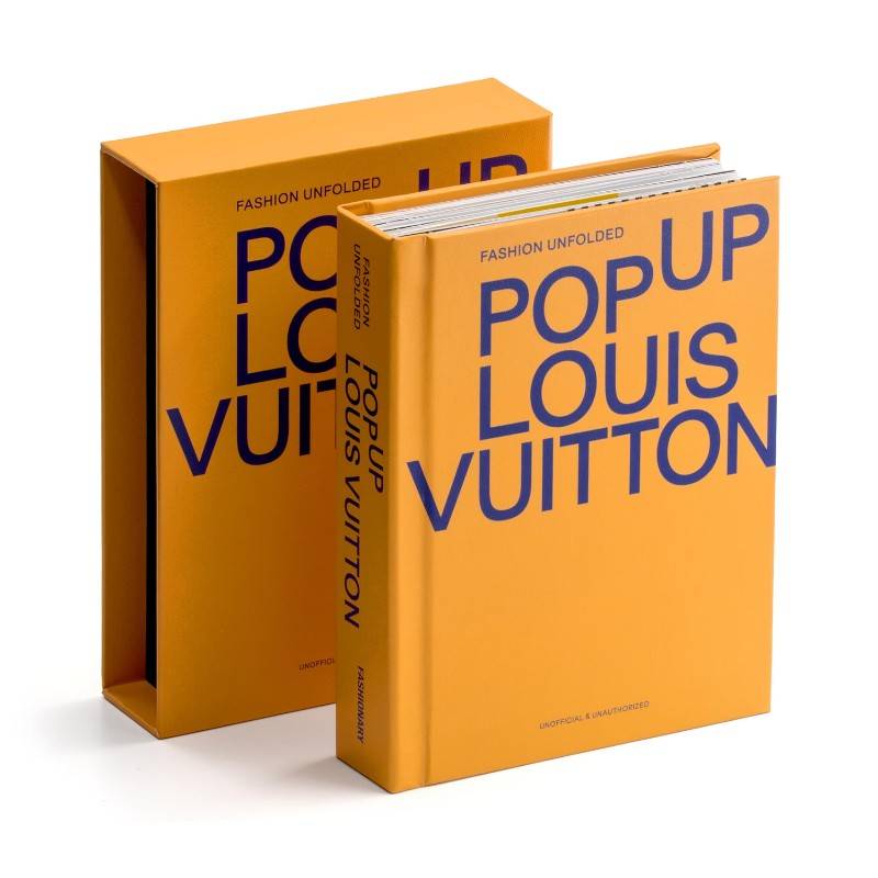 Capa do livro Pop-Up Louis Vuitton da coleção Fashion Unfolded