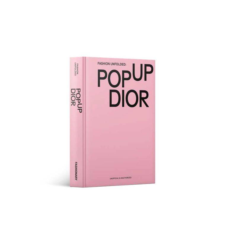 Detalhe tridimensional interno do livro Pop-Up Dior