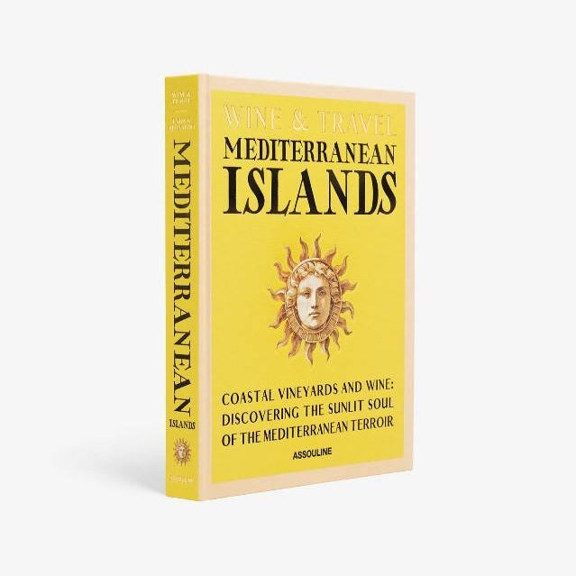 Livro Wine & Travel Mediterranean Islands Assouline - imagem 1