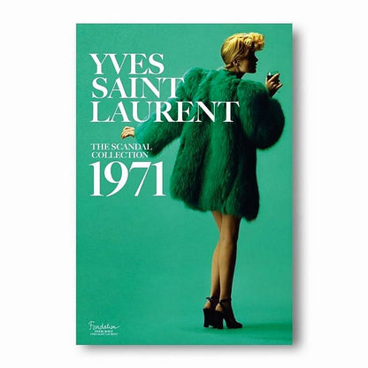 Livro Yves Saint Laurent The Scandal Collection, 1971 Abrams Books