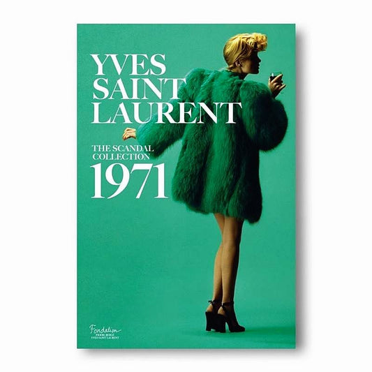 Livro Yves Saint Laurent The Scandal Collection, 1971 Abrams Books