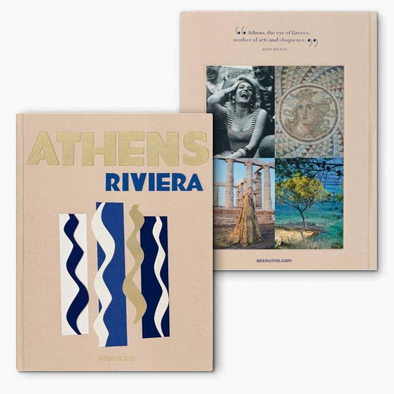 Livro Athens Riviera Assouline - Modern Mood