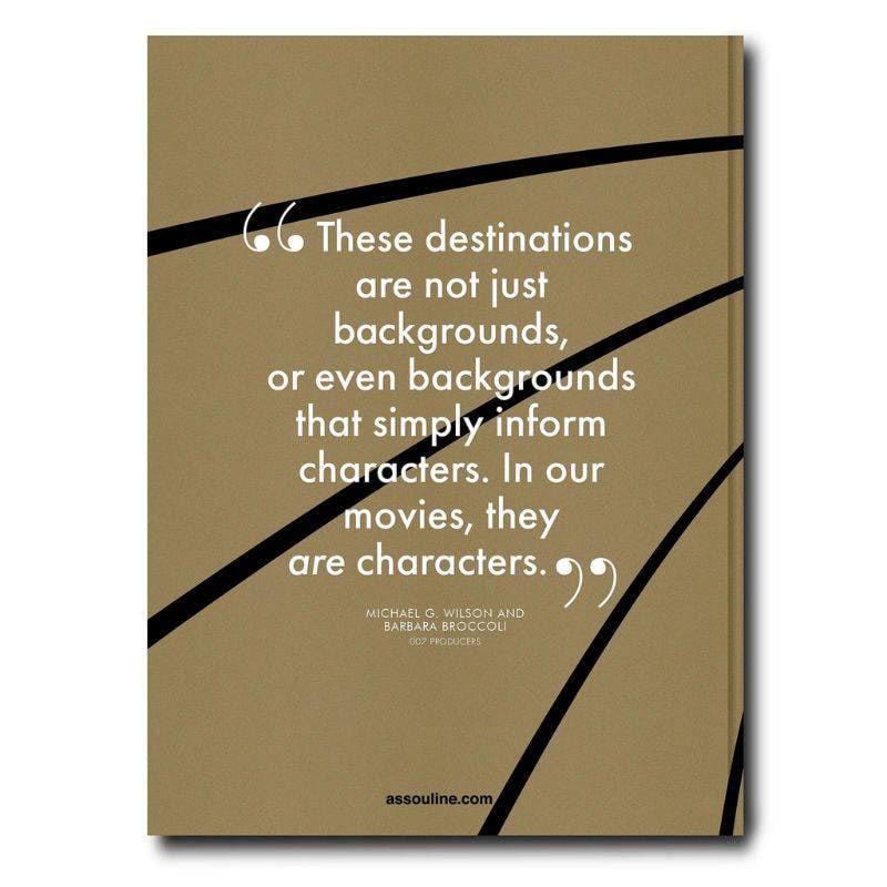 Livro James Bond Destinations Assouline - Modern Mood