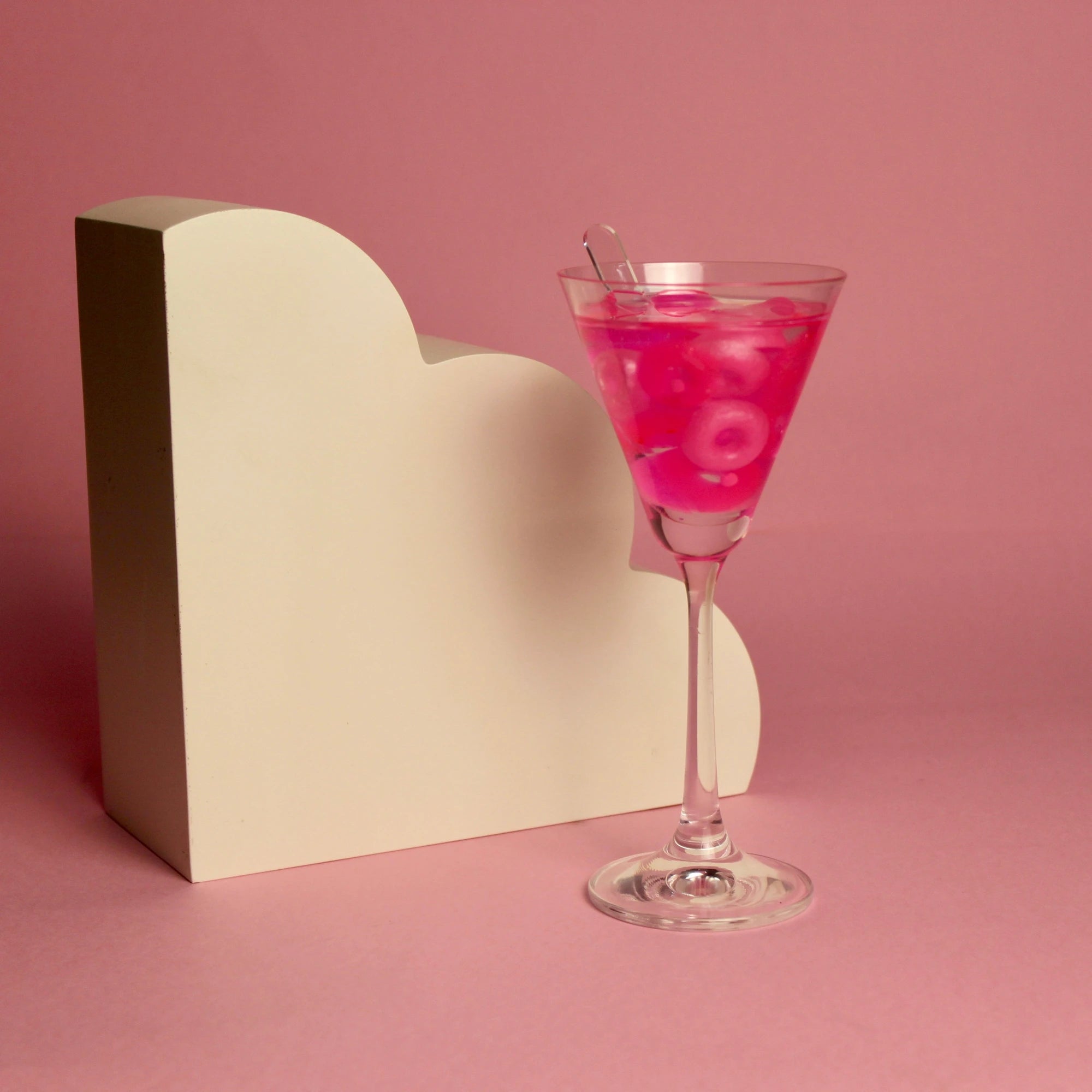 Taça decorativa Cosmopolitan Ink artesanal em vidro e resina, mini taça de 16 cm para decoração [WEBP]