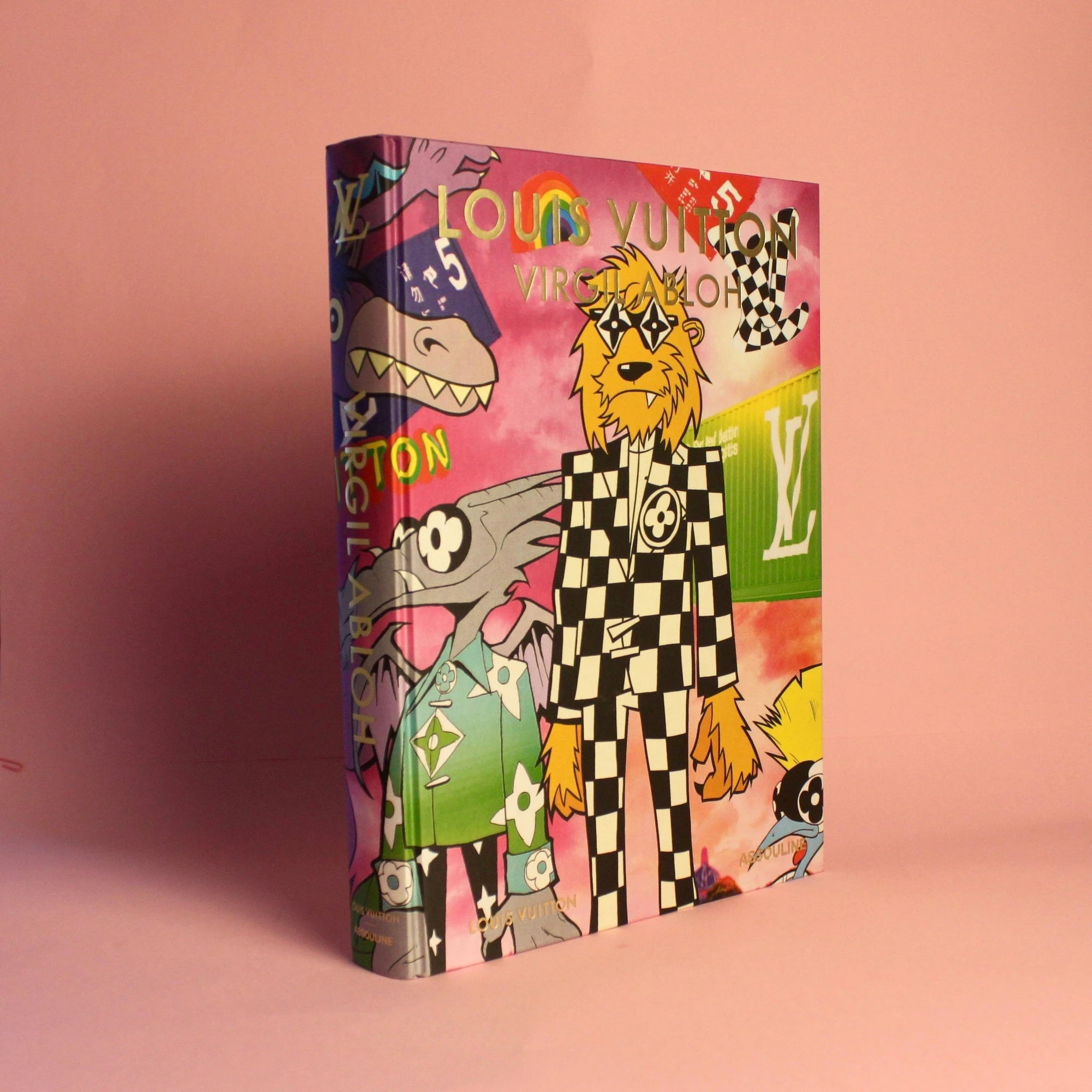 Livro Assouline Louis Vuitton Virgil Abloh capa dura de luxo para decoração e coleção - Modern Mood [WEBP]