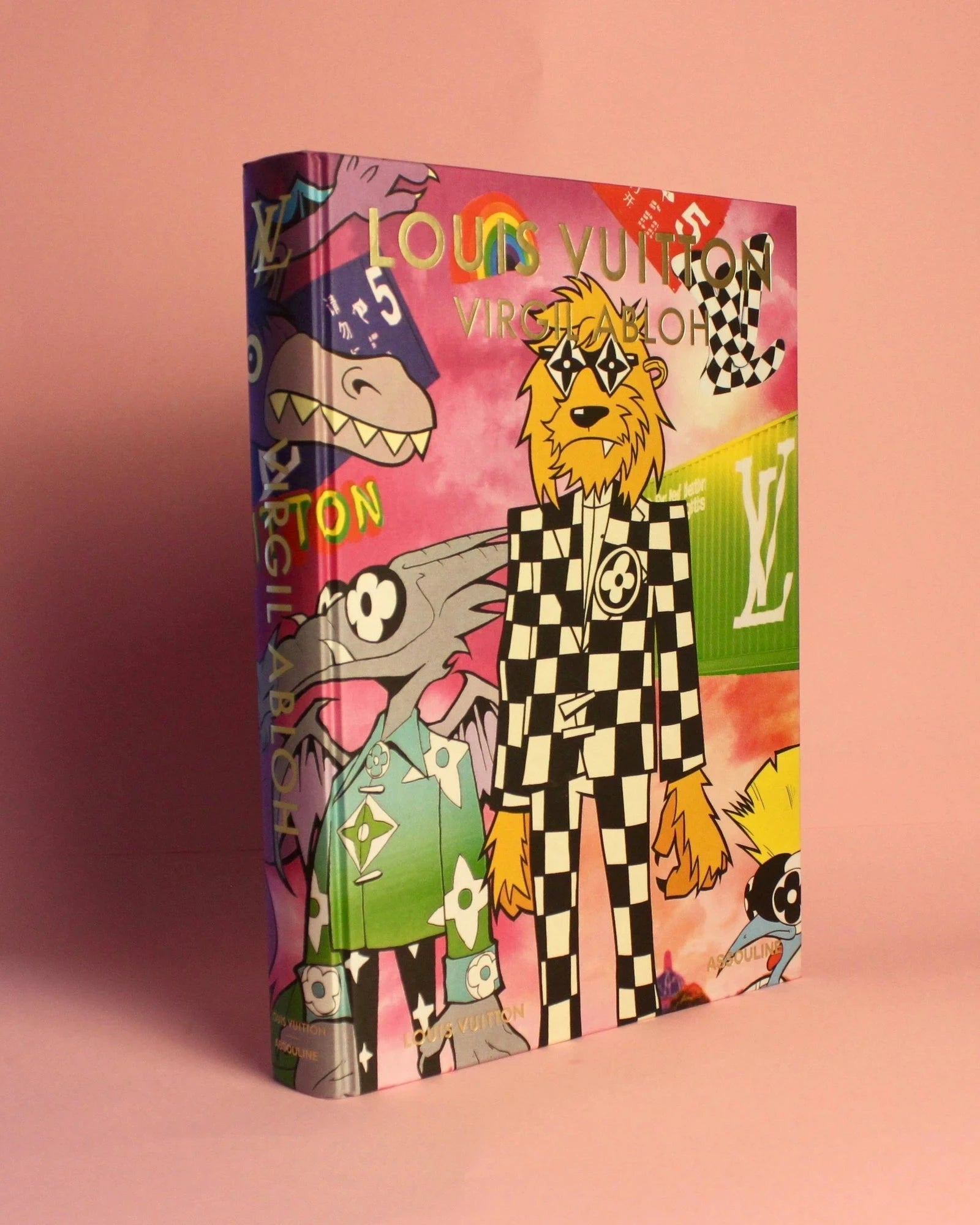 Livro Assouline Louis Vuitton Virgil Abloh capa dura de luxo para decoração e coleção - Modern Mood [WEBP]