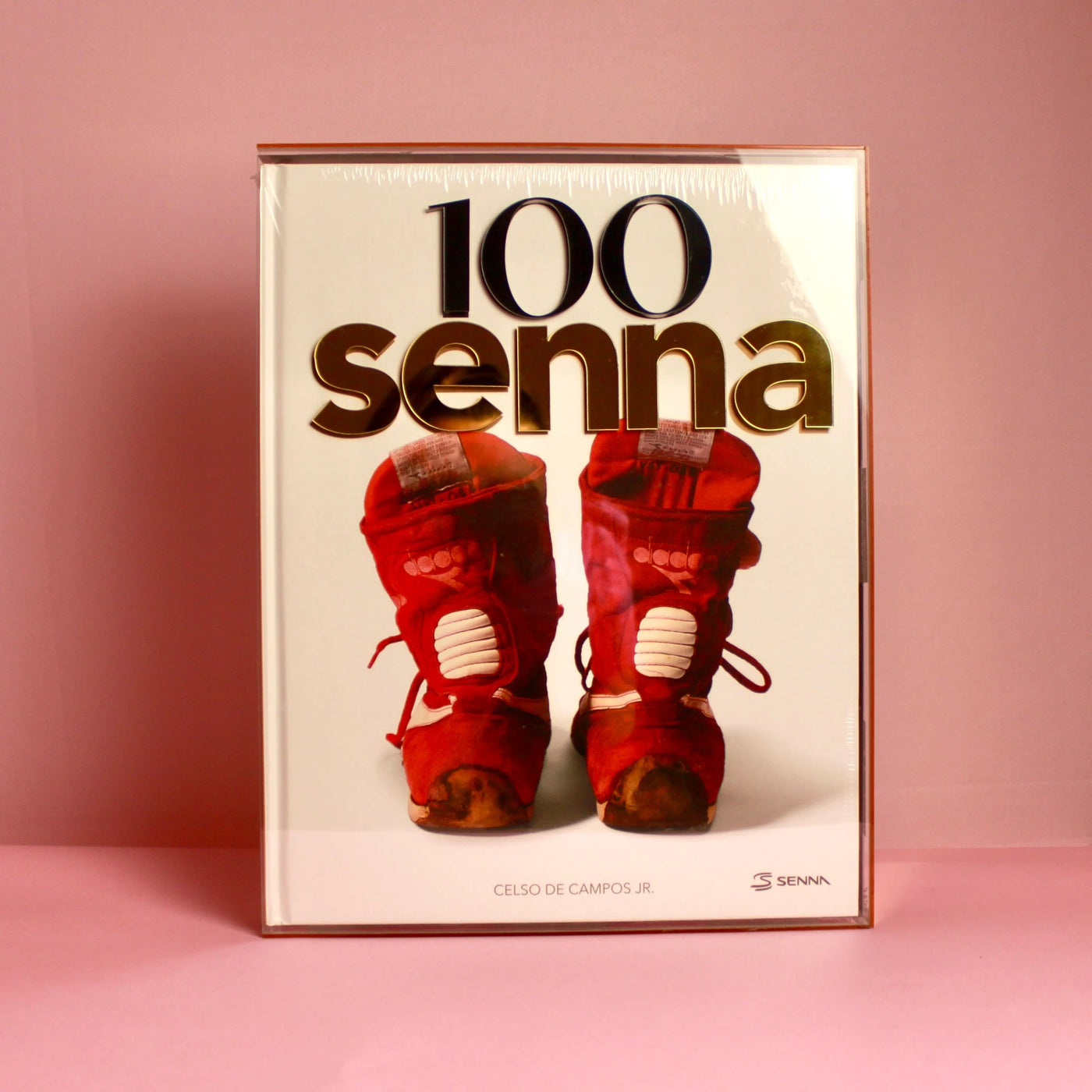 Livro Combo 100 Senna Botas + Capa Acrilica com Gravura Dourada - Modern Mood [WEBP]