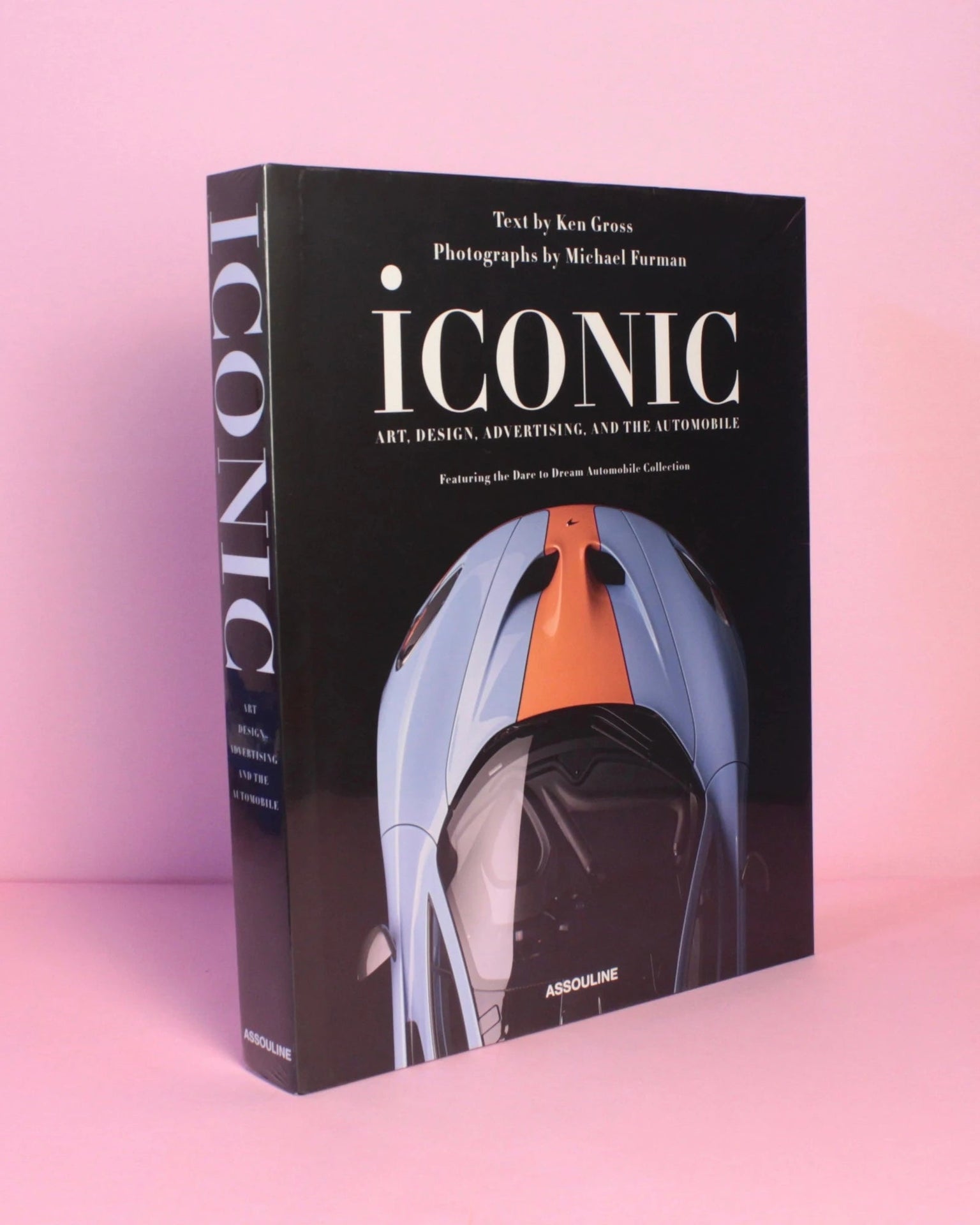 Livro Iconic: Art, Design, Advertising, and the Automobile Assouline - Produto premium da coleção Modern Mood [WEBP]