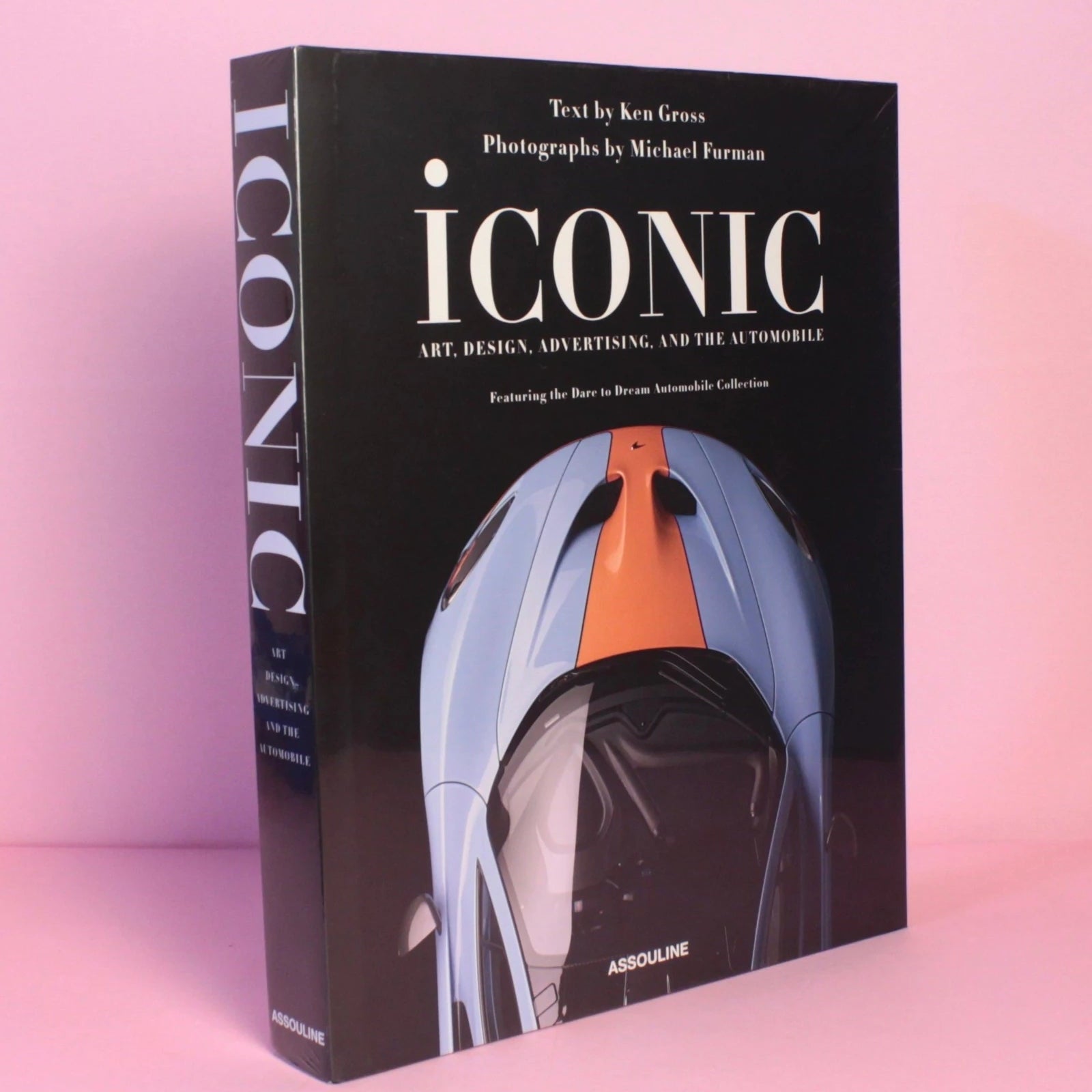 Livro Iconic: Art, Design, Advertising, and the Automobile Assouline - Produto premium da coleção Modern Mood [WEBP]