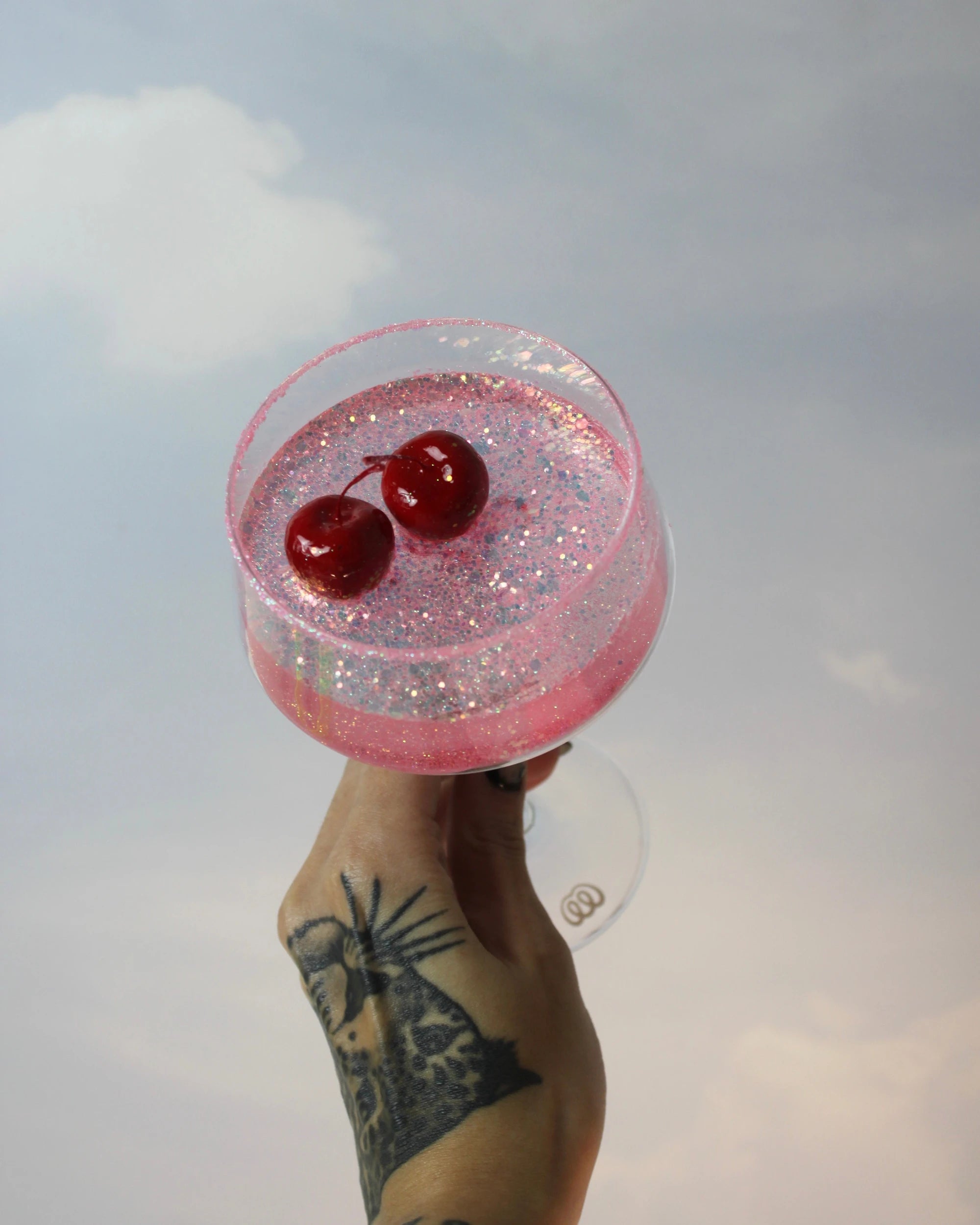 Taça Cherry - Taça de Cristal Decorativa - Modern Mood [WEBP]