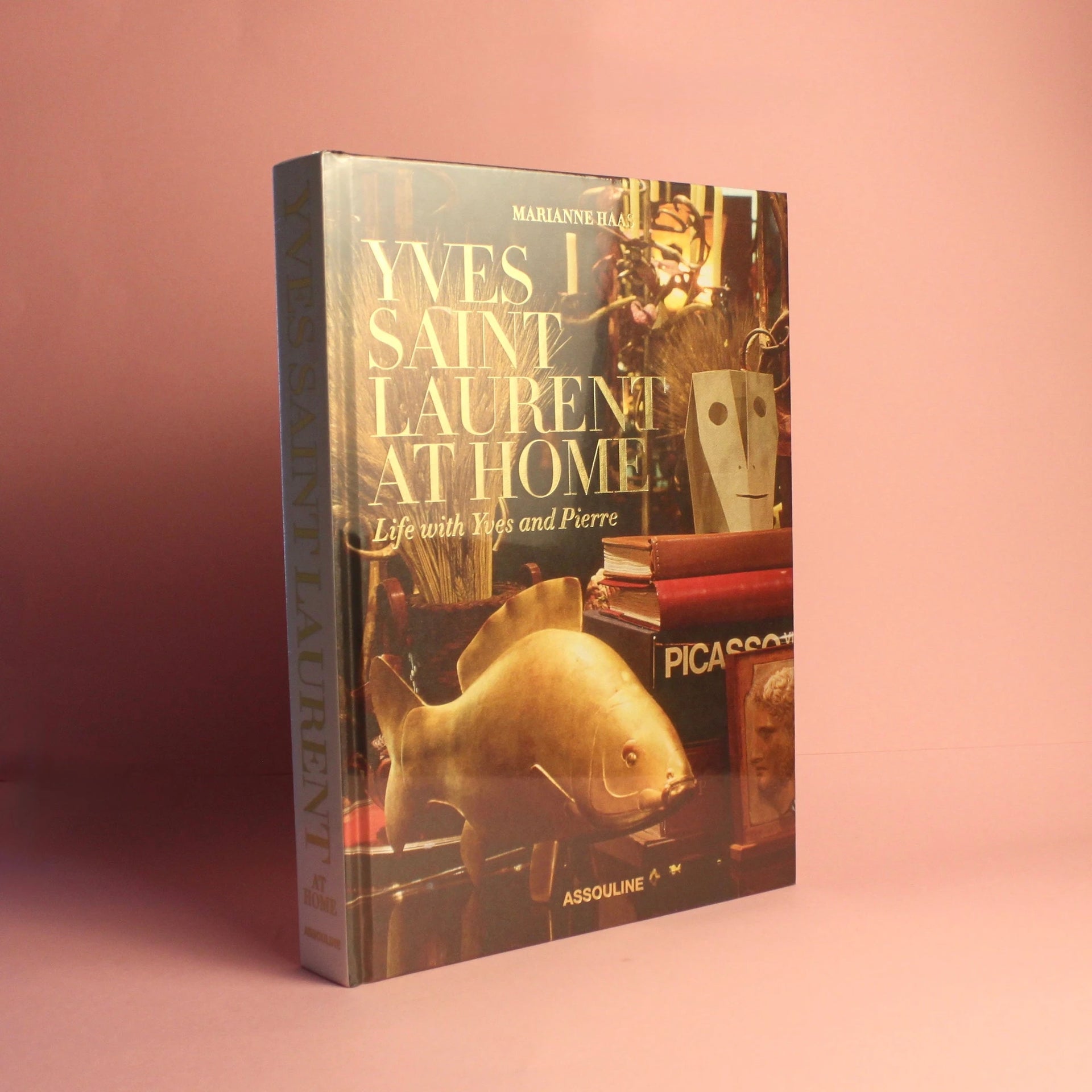 Livro Yves Saint Laurent at Home Assouline capa dura coffee table book de luxo Modern Mood [WEBP]