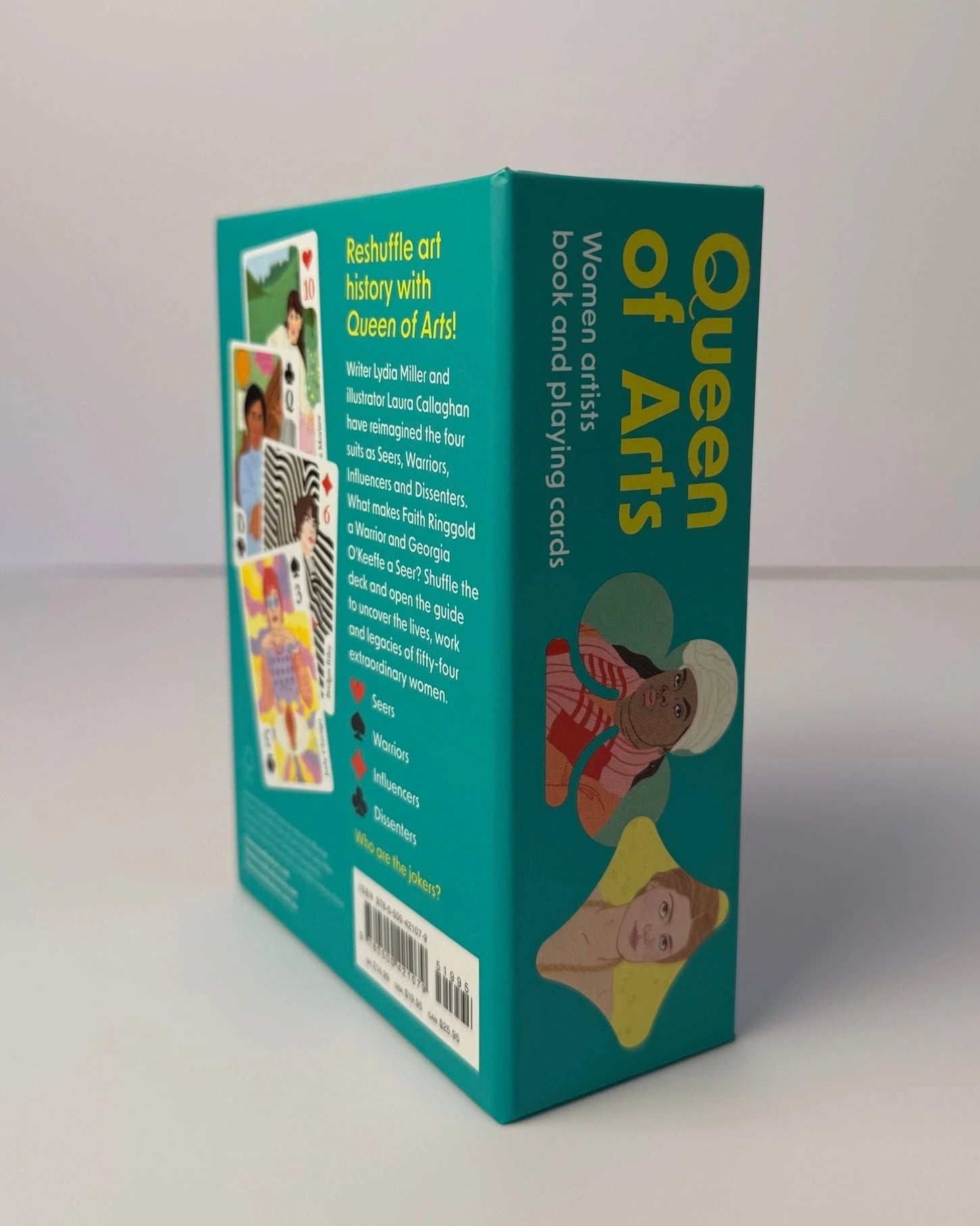 Baralho Queen of Arts -  Livro de Cartas Rainhas das Artes - Modern Mood [WEBP]
