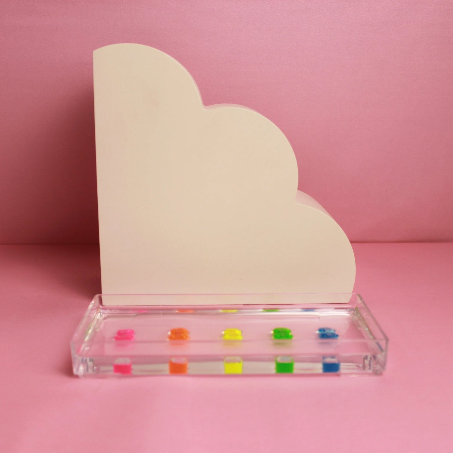 Bandeja de acrílico Candy Tray com mini ursos neon em três tamanhos - Modern Mood [WEBP]